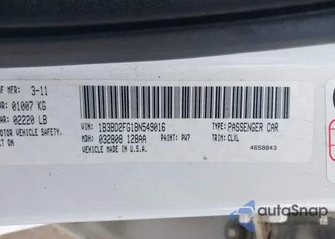 2011 Dodge Avenger Lux from USA, damaged, VIN 1B3BD2FG1BN549016